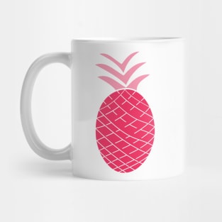 Pink Pineapple Pattern Mug